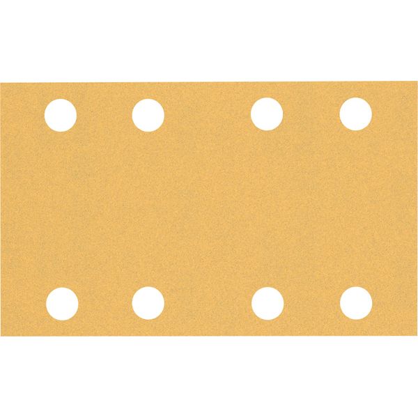 EXPERT C47 Sandpaper with 8 holes for Orbital Sanders 8 x 133 mm, G 12 1-pc image 1