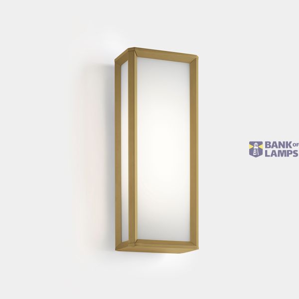 Wall fixture IP65 Skat LED LED 21.8;NAW SW 2700-3200-4000K ON-OFF Gold 1266lm image 1