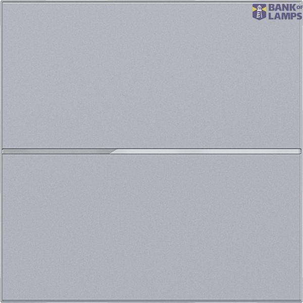 Push button cover, single, A.x/C.x, titanium image 1