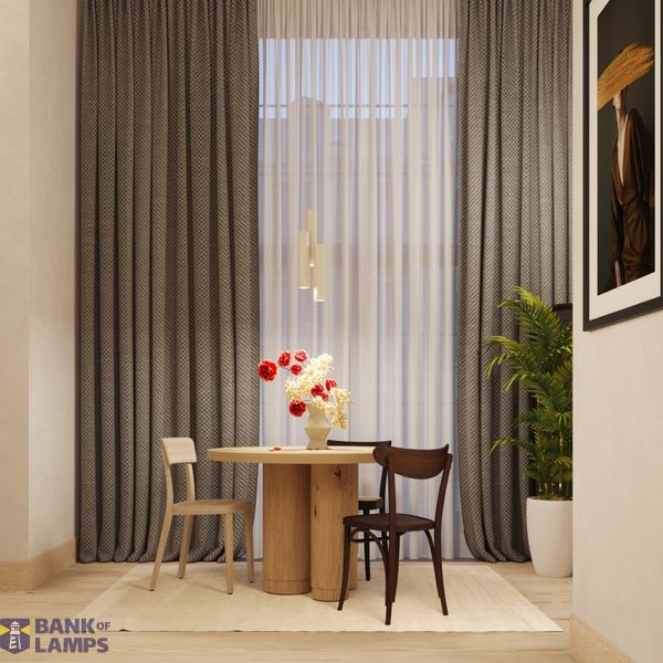 HANGING LAMP LAGOS 1 BEIGE 1XGU10 image 7