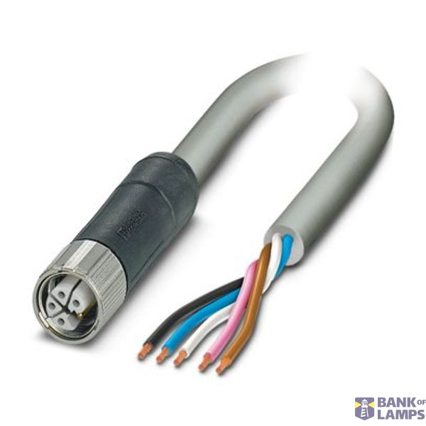 SAC-5P- 1,0-290/M12FSL FE - Power cable image 1