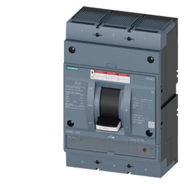Circuit breaker 3VA5 UL frame 800 breaking capacity class H 65 kA @ 480 V 2-pole image 1