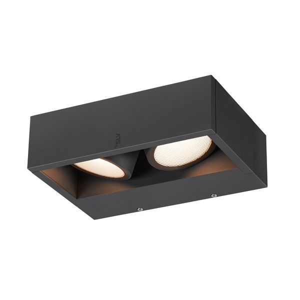 ESKINA FRAME WL double 27W,2200/2400lm,830/840,95ø,IP65,anth image 1