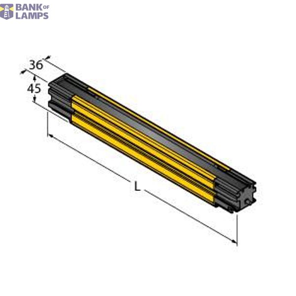 Safety Light Curtain Emitter/Receiver Pair   SLLP14-1120 image 2