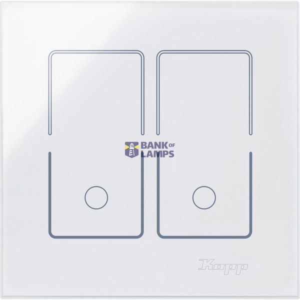 HK i8 Glass-sensor white1-fold image 1