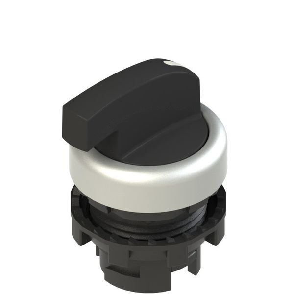 Long handle selector, 3 positions black with marking image 1