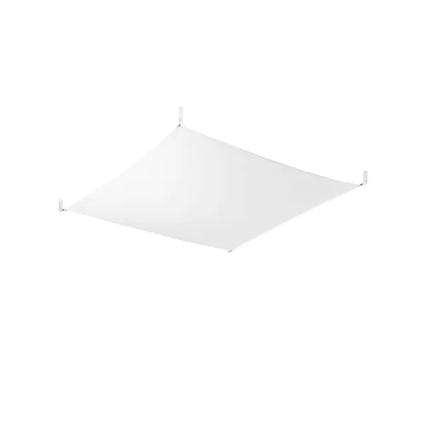 CEILING LAMP LUNA 2 WHITE G13 4X9W IP20 image 1
