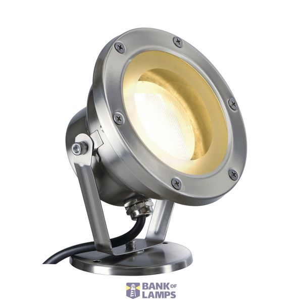 NAUTILUS GX53 STAINLESS outdoor spot, stainless steel, max. 11W image 1