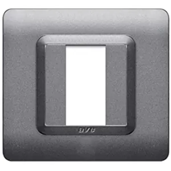 44 MOULD. PLATE MATT SILVER 1 M. image 1