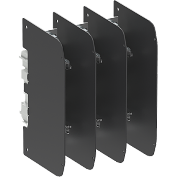 Fuse Base, Size 00, Open with phase barriers IP 00, 3-pole image 1
