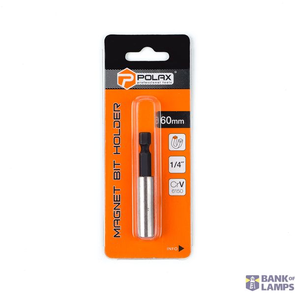 Magnet bit holder ，60mm，6150CRV (1 pcs) image 1