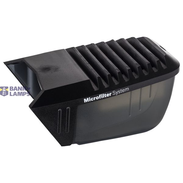 Dust box with filter (of black execution) image 1
