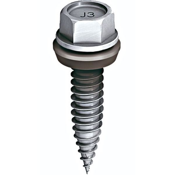 Thin sheet metal screw (trapezoidal short rail) image 1