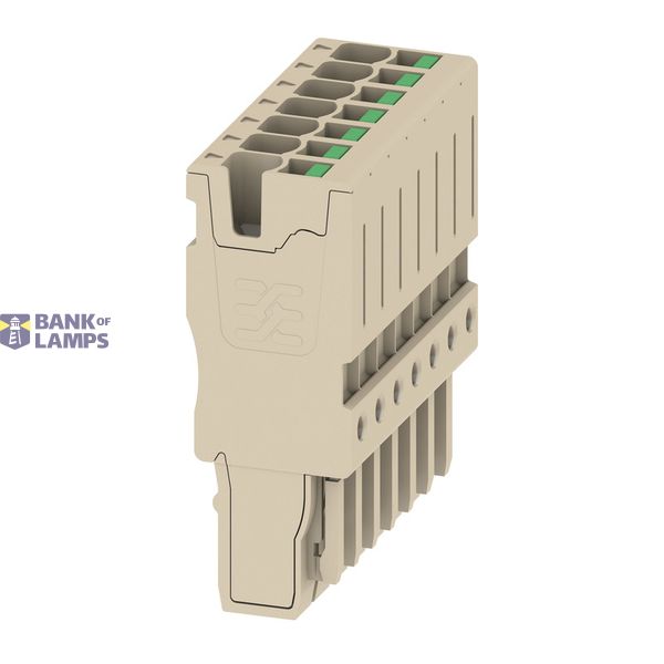 Plug (terminal), SNAP IN, 2.5 mm², 24 A, 800 V, Number of connections: image 1