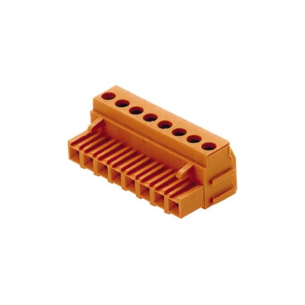 PCB plug-in connector, female plug, 5.08 mm, Number of poles: 4, 180°, Clamping yoke connection, Clamping range, max. : 1.5 mm², Box image 1