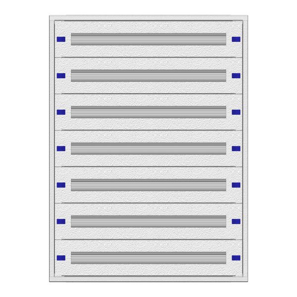 Installation insert 3-21L complete, 7 rows, plastic image 1