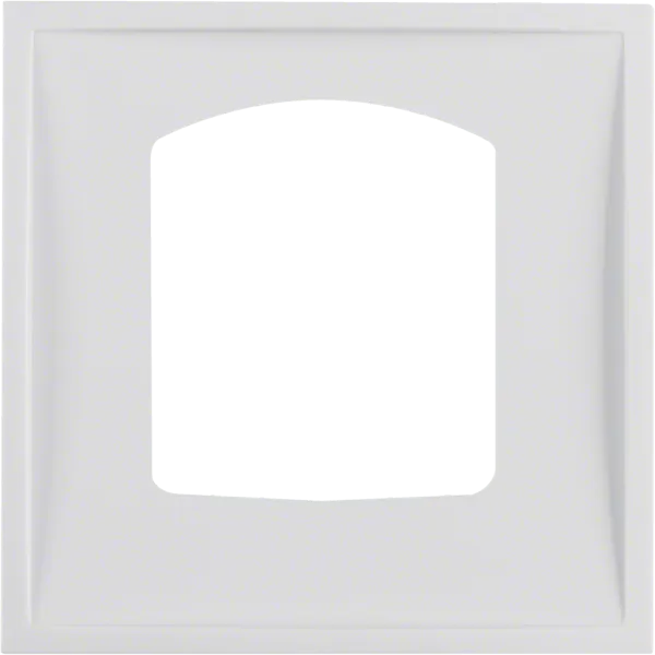 Central part for plug-and drop drawer, Berker S.1, cream, gloss image 1