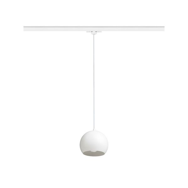 AGNETA for 3-circuit tracks pendant white 230V LED E27 11W image 1