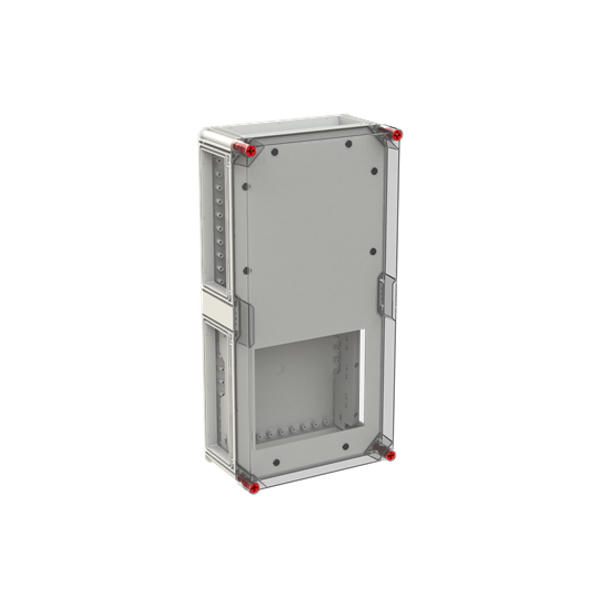 VB63VT-XZ2x160/3B Busbar-mounted fuse housing VMS63 2xNH00/8xE18/5xE27/4xE33 bottom image 3