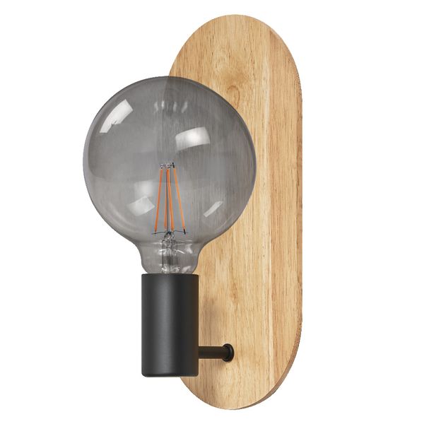 DECOR WOOD WALL BK WD E27 OSRAM image 1