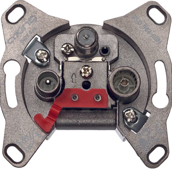 Antenna outlet CATV/DATA 3-gang terminal type 10dB 5-1006MHz image 1