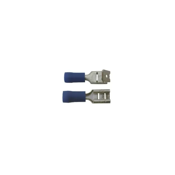 Skandia electrical connector spade 1,5-2,5mm² 10pcs blue image 1