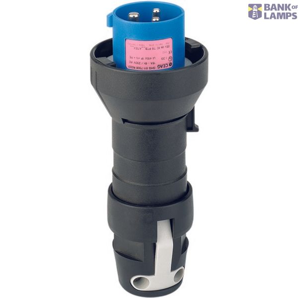 PLUG 16A-3POL-4H/130V D 8-17MM ZONE2 image 2