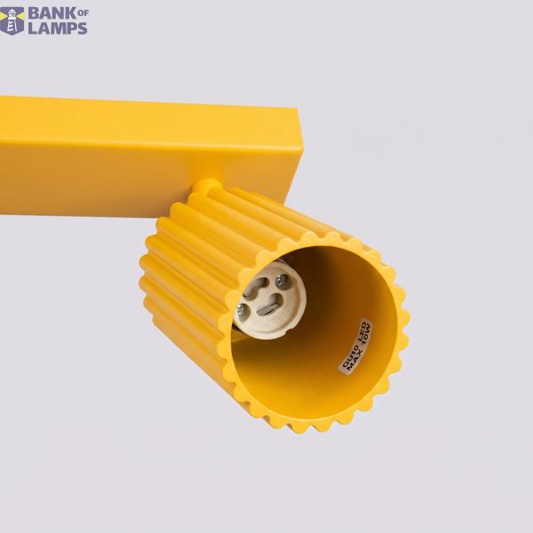Ceiling lamp KARBON 4L yellow image 3