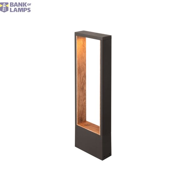 FLATT II 62, floor light, PHASE, 2700K, IP65, quad, anthr/br image 1