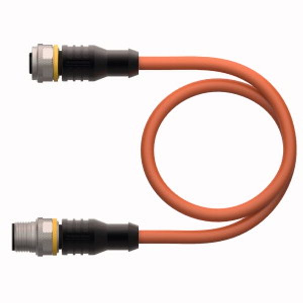 Actuator and Sensor Cable, PUR Extension Cable   RKC4.4T-7-RSC4.4T/TXO3700 image 2
