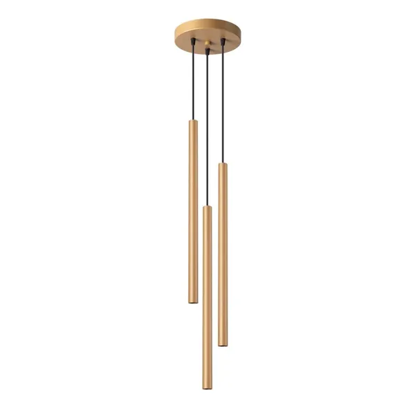 PASTELO 3P GOLD HANGING LAMP G9 3X8W IP20 image 1