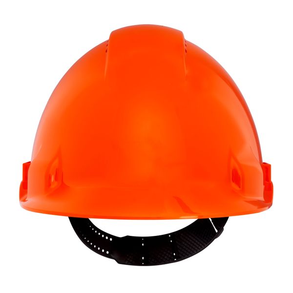 3M™ Hard Hat, Uvicator, Pinlock, Ventilated, Plastic Sweatband, Orange image 9