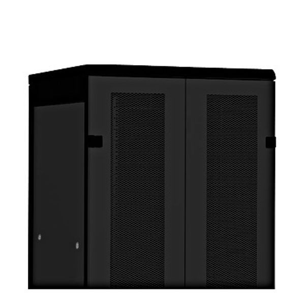 Double wing door metal perfor.80% DS/DST/DSS(IP20) 47U,W=800 image 1