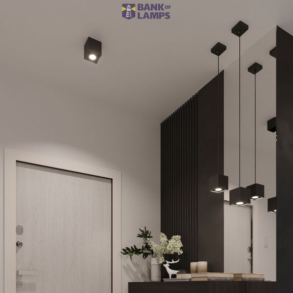 WALL LAMP QUAD 1 BLACK G9 1X40W IP20 image 10