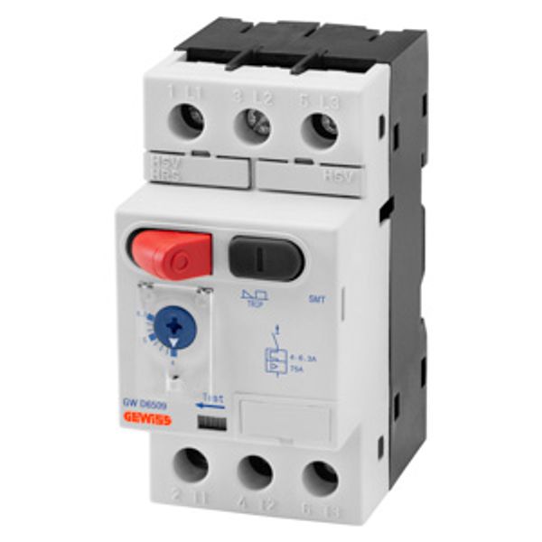 MOTOR PROTECTION SWITCH 4-6.3A - 2.5 MODULES image 2
