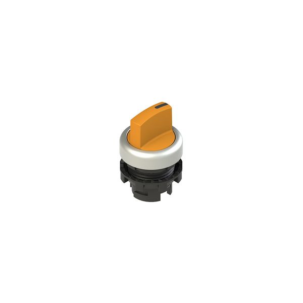 Short handle selector, 3 positions orange with marking image 2