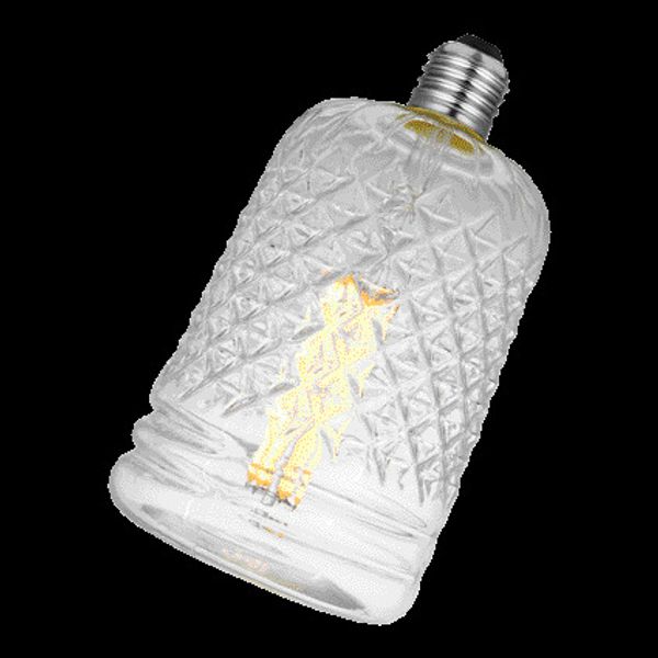 LED Crystal G90 E27 6W 2200K CL DIM image 2