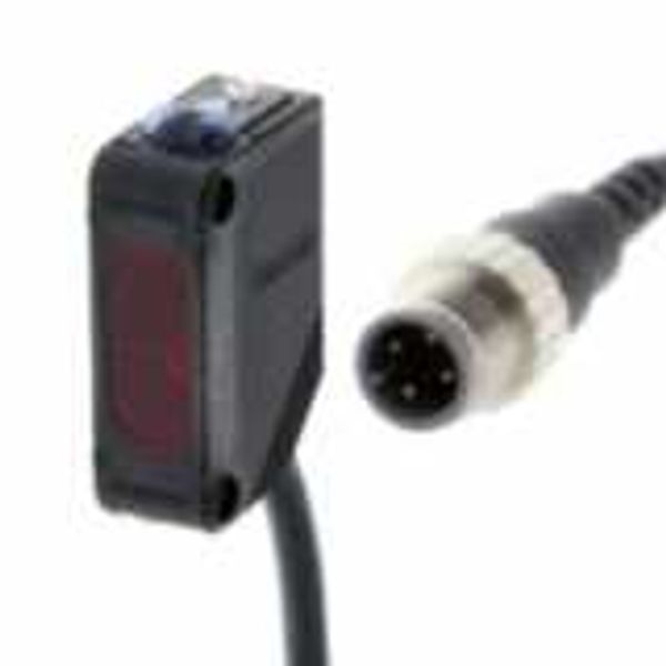 Photoelectric sensor, rectangular housing, infrared LED, diffuse, 1 m, E3Z 7158M image 3