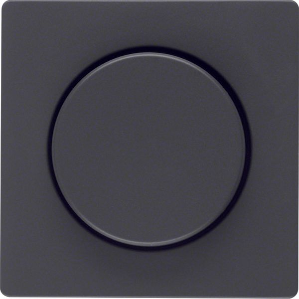 Centre plate f.rot. dimmer/potentiometer, setting knob, Q.1/Q.3, ant.v image 1