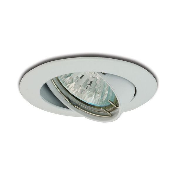 PANLUX Lamp VPD-LR50/B 50W GU5.3 12V halogen ceiling hinged IP20 white image 1