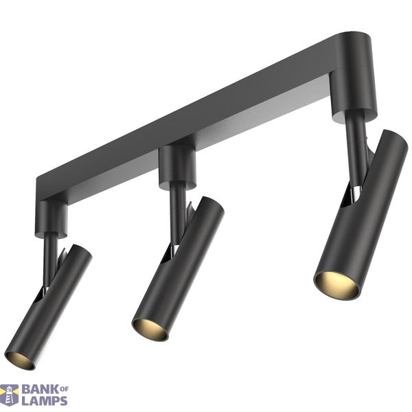 MIB 3 LED | 3-Rail | Black image 1
