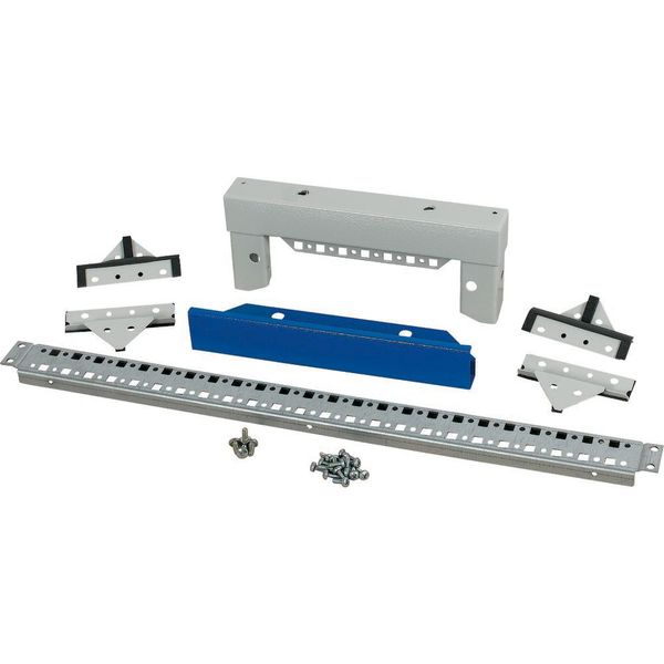 XTSGFBA-W300 Base frame for busbar connection access, transition, W=300mm, grey image 3