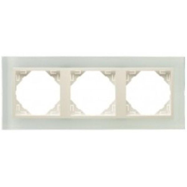 TRIPLE FRAME CRISTAL/PEARL image 1