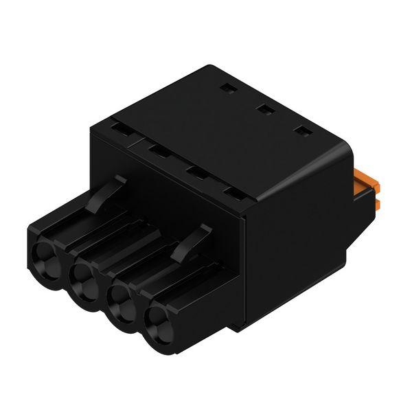 PCB plug-in connector, female plug, 5.00 mm, Number of poles: 4, 180°, PUSH IN with actuator, Clamping range, max. : 3.31 mm², Box image 3
