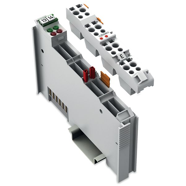 2-channel analog input For Pt100/RTD resistance sensors light gray image 3