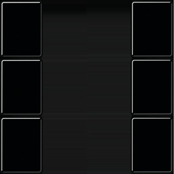 Cover kit 3-gang, complete A503TSASW image 3