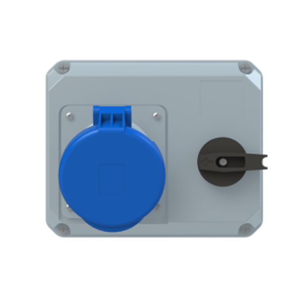 263MHS6 Industrial Switched Interlocked Socket Outlet image 4