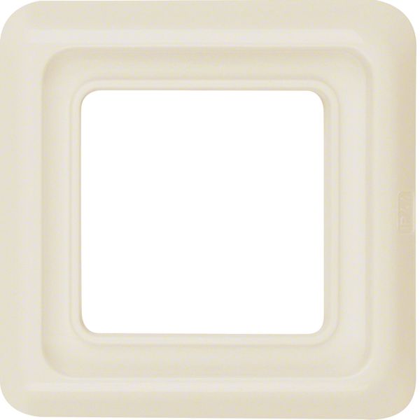 Frame 1gang, sealing, splash-proteced flush-mtd IP44, white glossy image 1