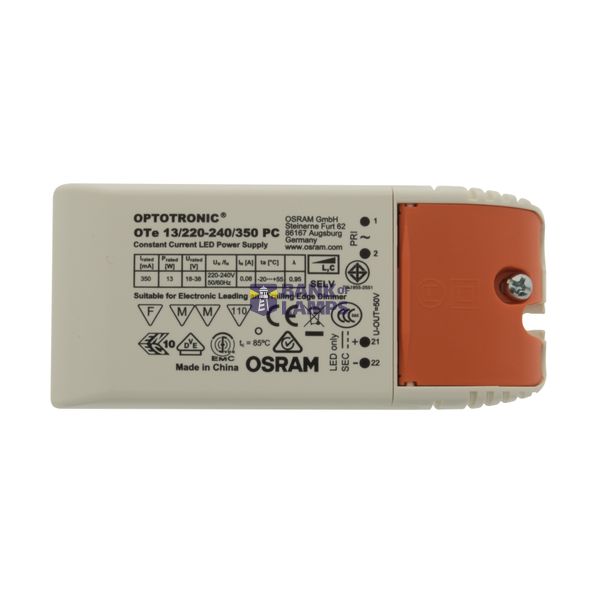 LED OS  power supply 18W/500mA dimmable IP20 image 1