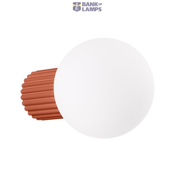 Wall lamp HALO red ochra IP44 image 2